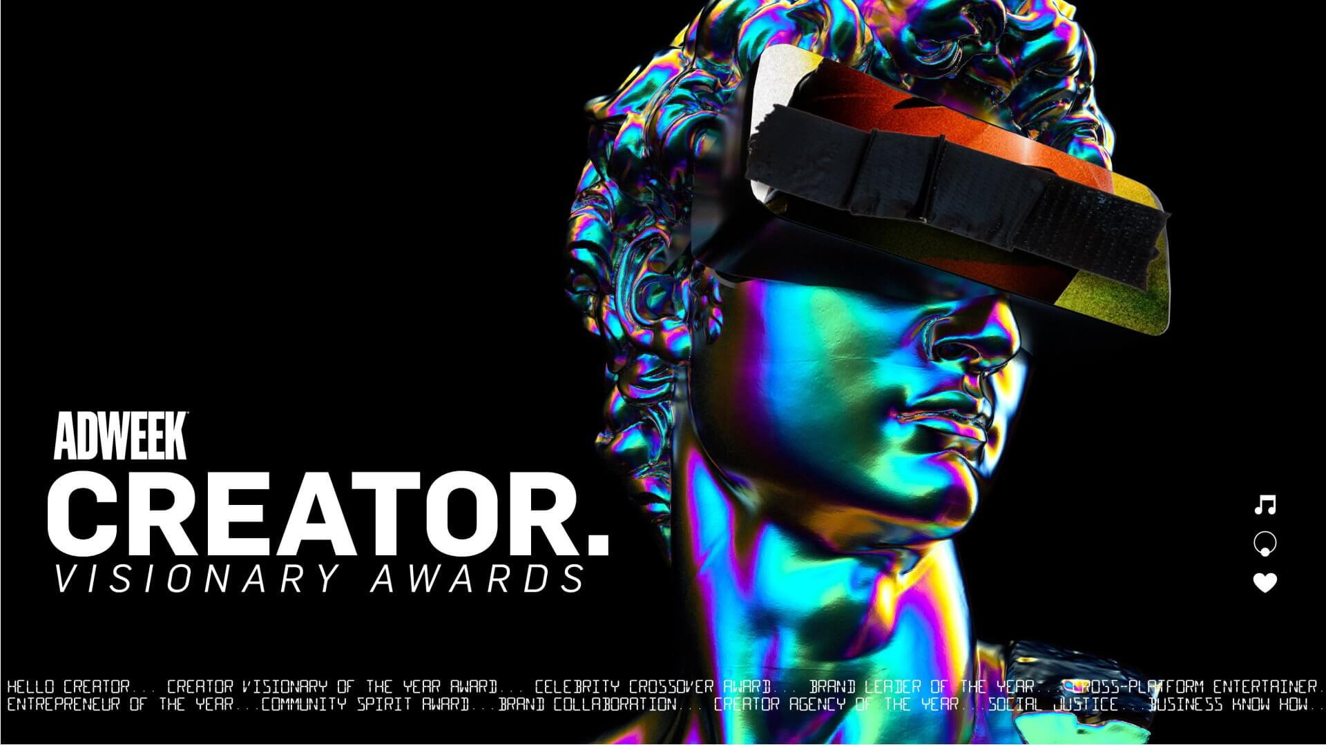 Adweek Creator Visionary Awards 2022